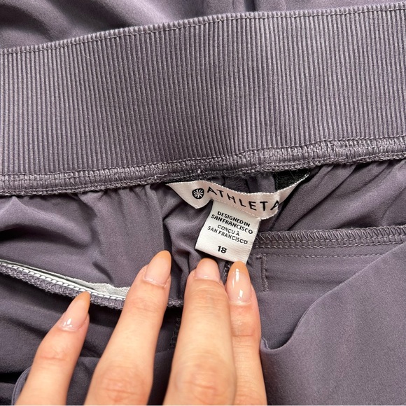 Athleta plus size 18 purple joggers - Picture 5 of 6